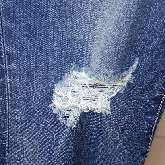 SAM EDELMAN The Mary Jane Ripped Ankle Jeans 2 - Picture 7 of 14